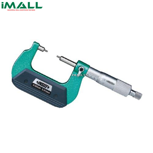 Panme đo rãnh INSIZE 3233-50A (25-50mm, 0.01mm)