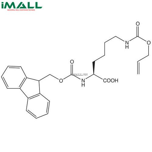 Hóa chất Fmoc-Lys(Alloc)-OH (C₂₅H₂₈N₂O₆; Chai nhựa 5 g) Merck 8521240005