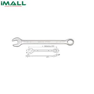 Cờ lê vòng miệng hệ mét Yato YT-0021 (21mm)