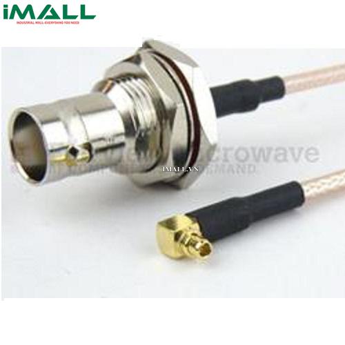 Cáp RA MMCX Plug - BNC Female Fairview FMC1938315 (RG-316 Coax; 1 GHz )