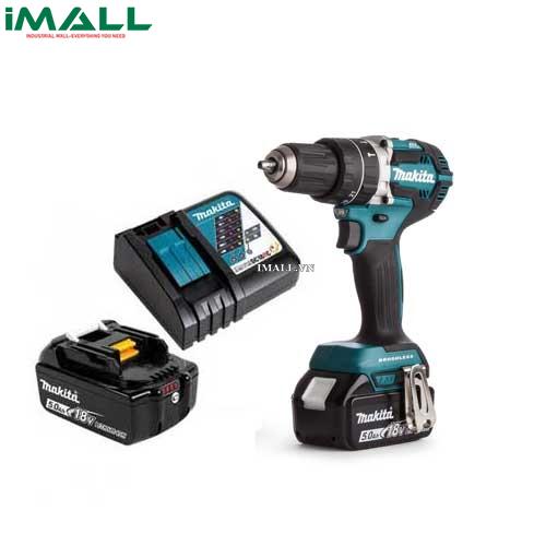 Máy khoan pin Makita DHP484RTE (18V, 5Ah)