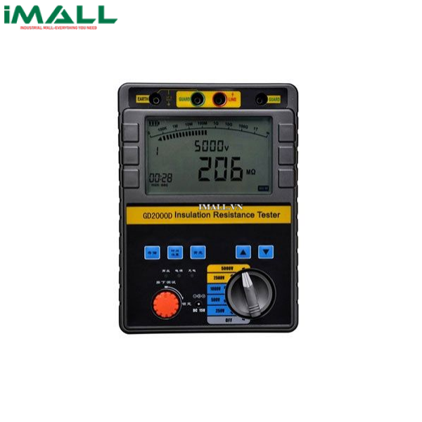 Máy đo điện trở cách điện HV HIPOT GD2000D (5000V DC)