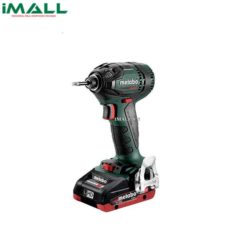 Máy bắt vít va đập không dây METABO SSD 18 LTX 200 BL (2900 rpm) (602396830)