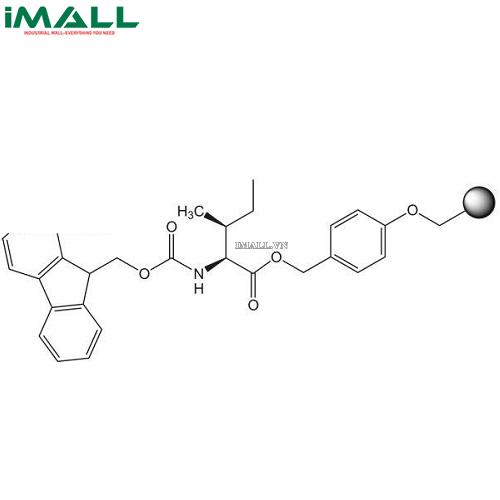 Hóa chất Fmoc-Ile-Wang resin LL (100-200 mesh)  (Chai thủy tinh 1g) Merck 8561110001