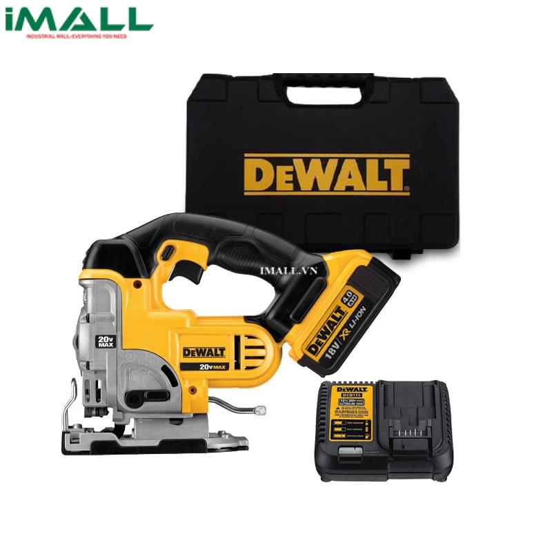 Máy cưa lọng dùng Pin 18V DeWALT DCS331M1 (26mm, 400W)