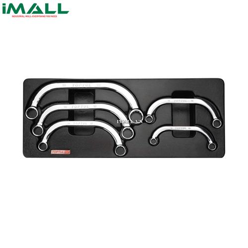 Bộ cờ lê 2 đầu vòng nửa mặt trăng 5 chi tiết Toptul GAAT0503