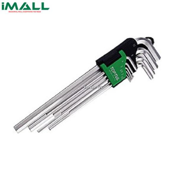 Bộ chìa lục giác 9 món dài TOPTUL GAAL0912 (1.5~10 mm)
