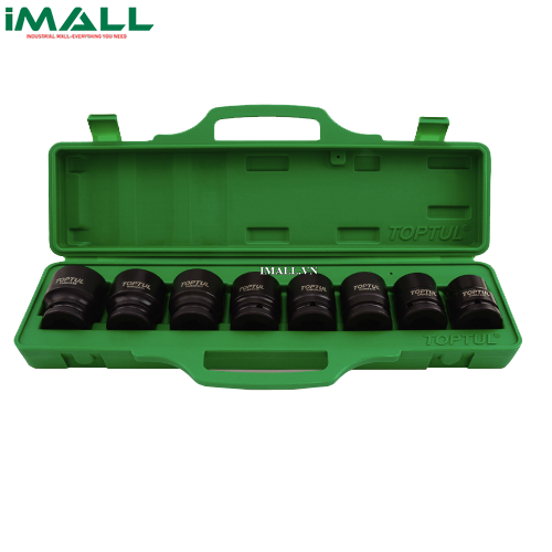 Tuýp lục giác đen 3/4" dài 8 chi tiết (24~38mm) TOPTUL GDAI0803