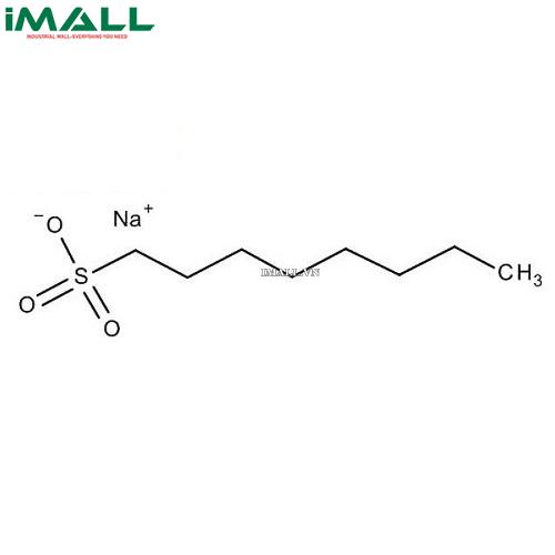 Hóa chất Sodium 1-octanesulfonate cho thử nghiệm hoạt động bề mặt (C₈H₁₇NaO₃S, Chai thủy tinh 25 g) Merck 1122920025