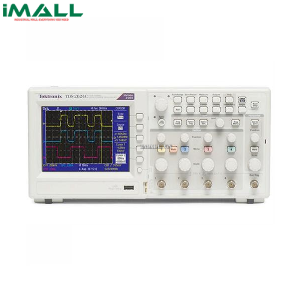 Máy hiện sóng số Tektronix TDS2001C (50MHz, 2 kênh)