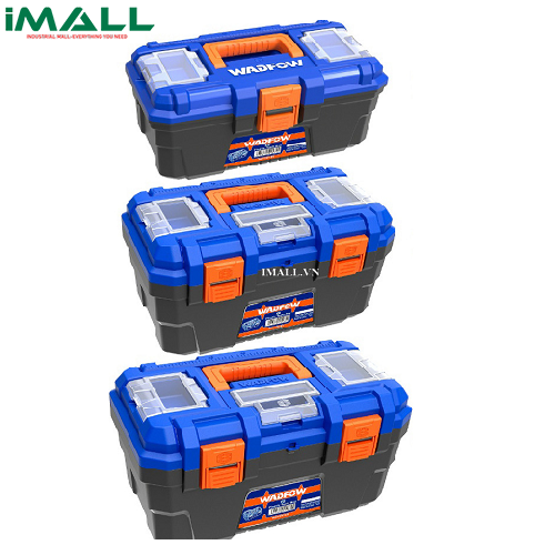 Bộ 3 hộp nhựa đựng dụng cụ 13"/16"/19" (khóa kim loại) Wadfow WTB4103