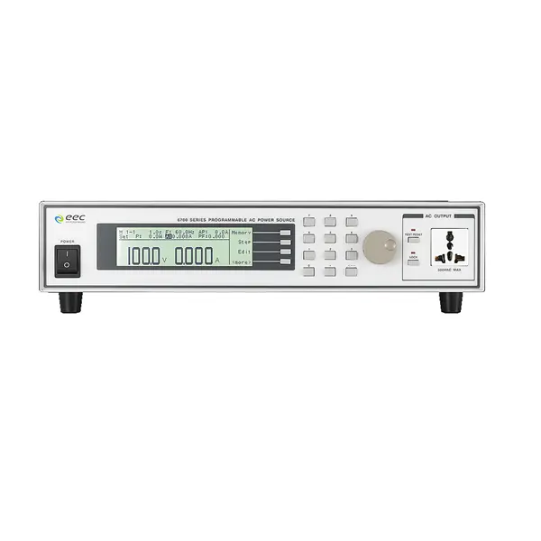 Nguồn AC lập trình tuyến tính EEC 6720 (2000VA/0-300V/45-500Hz)
