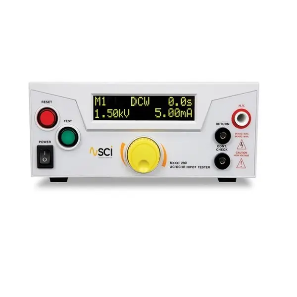Thiết bị kiểm tra an toàn điện DC SCI 294 (6 kV @ 5 mA DC)
