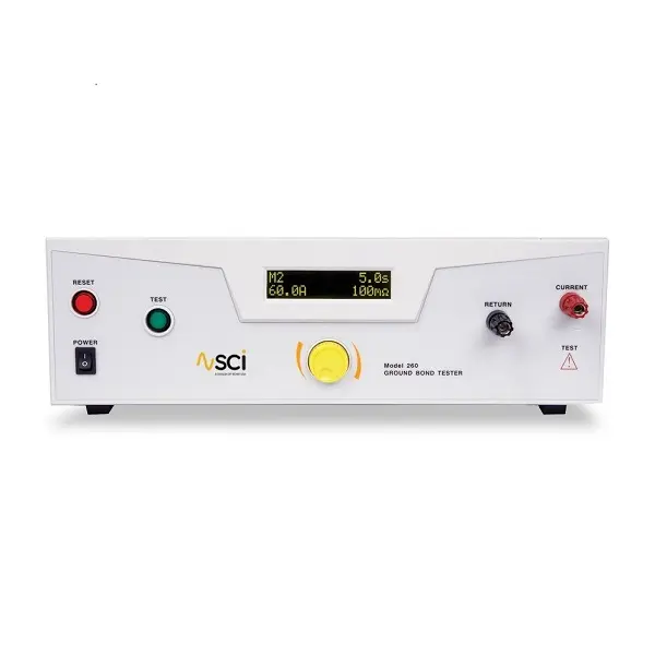 Thiết bị kiểm tra điện trở nối đất AC SCI 266 (3.0 - 60.0 AAC)