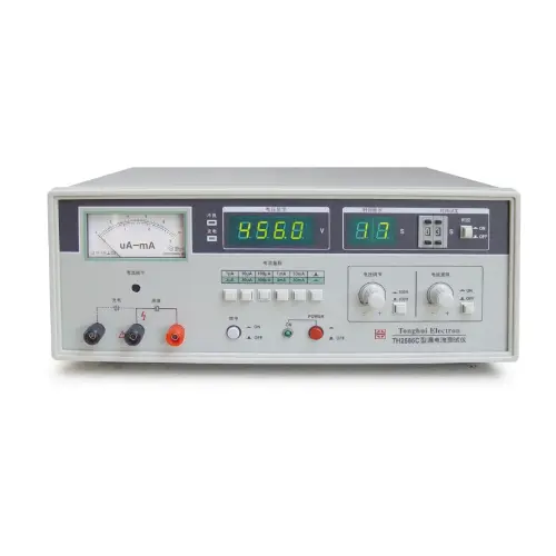 Máy kiểm tra dòng điện rò rỉ tụ điện Tonghui TH2686C (0-200V,0-500V)