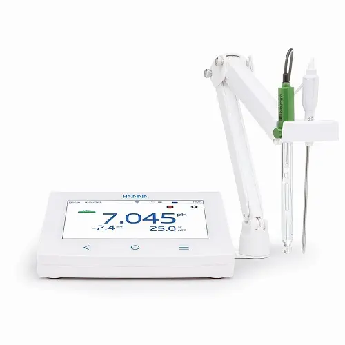 Máy đo pH/ORP để bàn với CAL Check HANNA HI6221-02 (-2.000 ~ 20.000 pH, ±2000 mV)