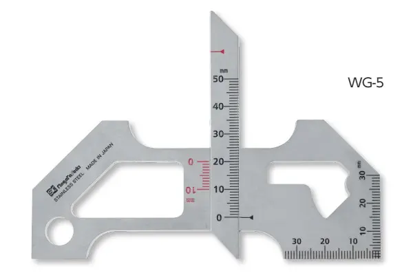 Thước đo mối hàn Niigata Seiki WG-5 (0-50mm)