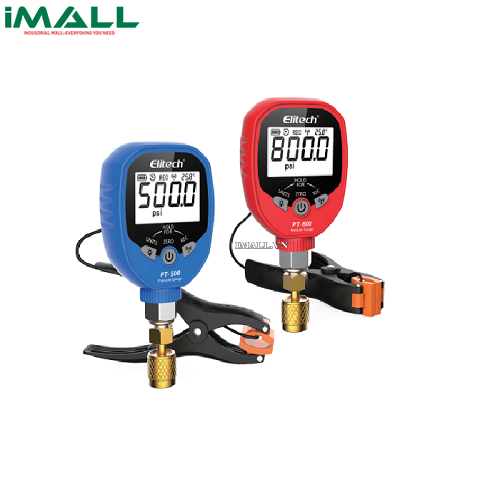 Đồng hồ đo áp suất không dây Elitech PT-500 (0-500 psi)