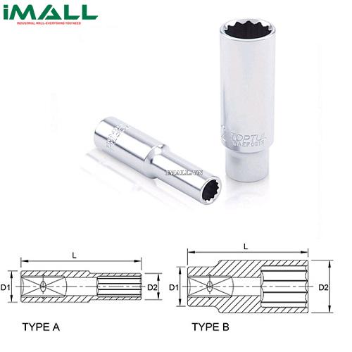 Cotton tube 1/4" TOPTUL BAEF0806"