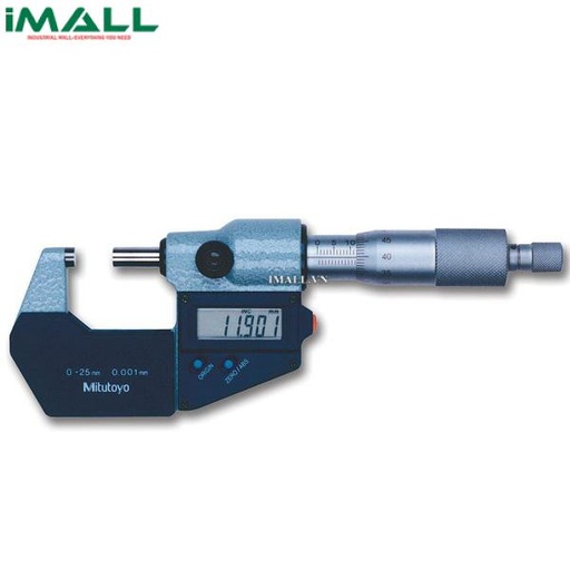 [24595] Panme đo ngoài điện tử chống nước MITUTOYO 293-521-30 (0-25mm/0.001mm)