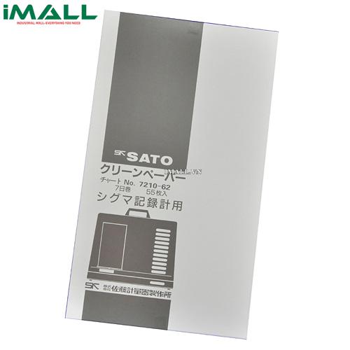 [875672281921-1] skSato 7210-62 7 day Chart for Sigma II Thermohygrographs