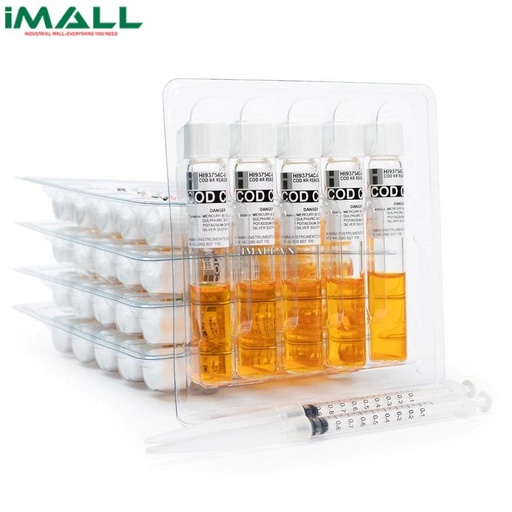 [4167337] Thuốc Thử COD Thang Cao 0-15000mg/L HANNA HI93754C-25 (25 lần đo)