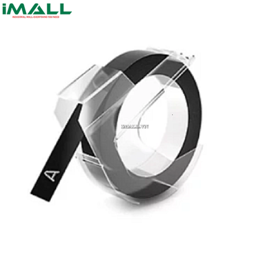 [857482182019] Tem in nhãn đen DYMO 63020736 (9mm x 3m)