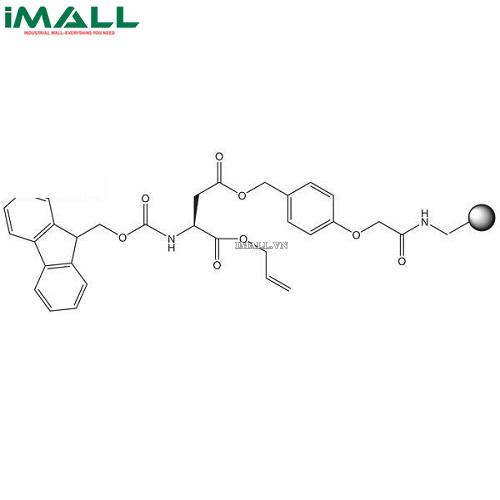 Hóa chất Fmoc-Asp(Wang resin LL)-OAll (100-200 mesh) (Chai thủy tinh 1g) Merck 8561210001