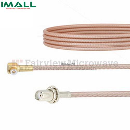 [261565377372] Cáp Snap-On RA MMBX Plug - SMA Female Fairview FMCA1418 (RG316 Coax; 3 GHz )