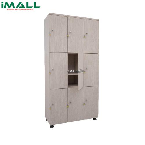 [877232440582] Tủ locker gỗ 9 ngăn THE ONE (Hòa Phát) TUG09