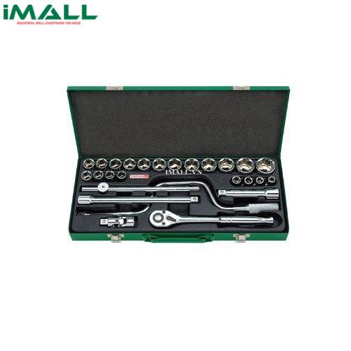 [748118186432] Bộ tuýp lục giác 26 chi tiết loại bóng TOPTUL GCAD2601 (1/2"x10~27,30,32mm)