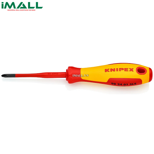 Tua Vít Mở Ốc CB Điện Mũi Slim (Kết Hợp Mũi Cộng-Trừ) Knipex 98 24 02 SLS