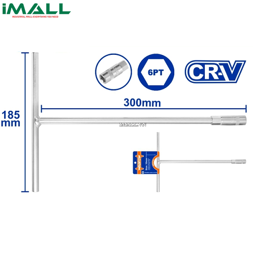 Tay vặn chữ T đầu lục giác12mm Wadfow WTH1112