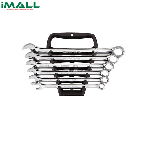[677871372350] Bộ cờ lê vòng miệng 9 chi tiết hệ inch SATA 09019 (1/4~3/4")