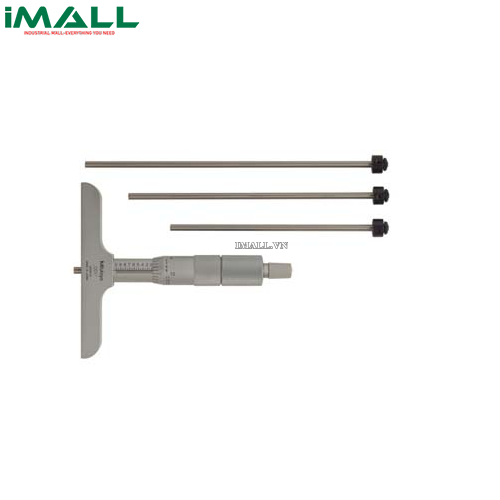 [623573158817] Panme đo sâu cơ khí Mitutoyo 129-153 (0-300mm, 0.01mm)