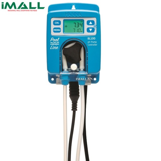 [7691] Bộ Điều Khiển pH Bể Bơi Kết Hợp Bơm Định Lượng HANNA BL100-210 (kèm bộ kit lắp đặt trong cốc đo)