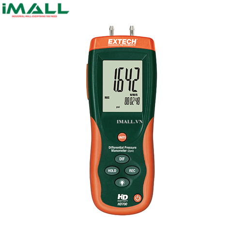 [881861179232] Máy đo áp suất chênh lệch EXTECH HD700 (NIST, 0.137bar)