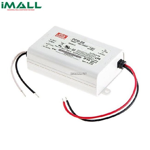 Bộ nguồn LED Meanwell PCD-25-350B (25W 40-58V 350mA)