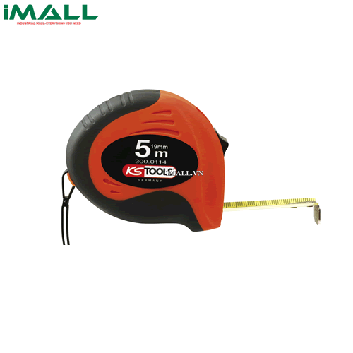 Thước cuộn thép (dài 5m / 19mm) KS Tools 300.0114