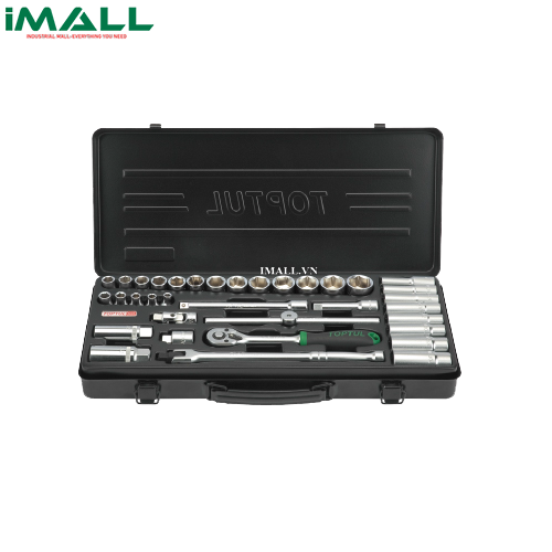 Bộ tuýp lục giác 3/8" TOPTUL GBB3514 35 món ( hộp đen)
