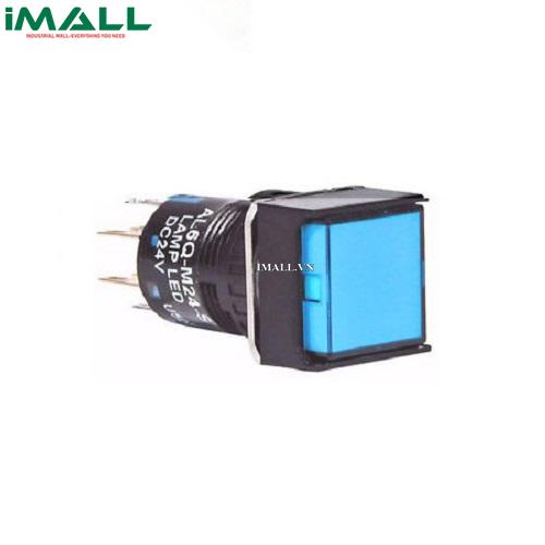 Nút nhấn nhả IDEC AL6Q-M14SC 16mm 24V (Xanh dương)