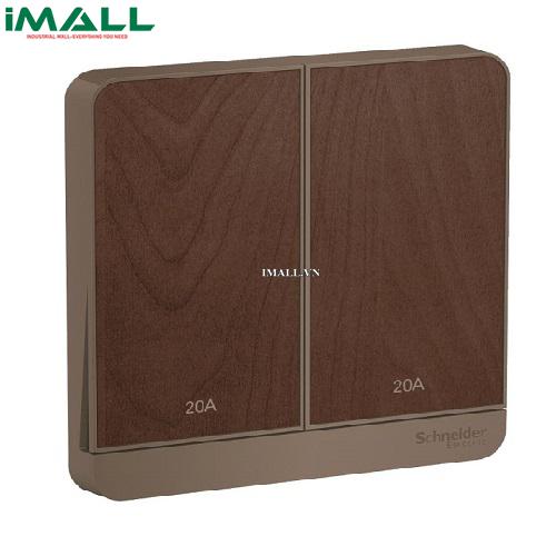 [118474494475] Công tắc đôi 2 cực 20A Schneider E8332D20N_WD_G19