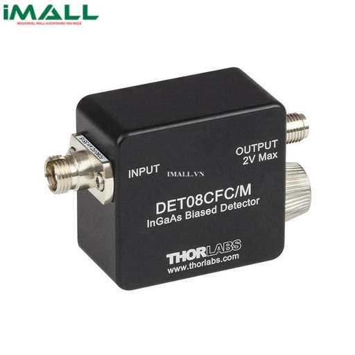 Máy dò kết hợp sợi quang tốc độ cao THORLABS DET025AFC (2 GHz, 400 - 1100 nm, 8-32 Tap)