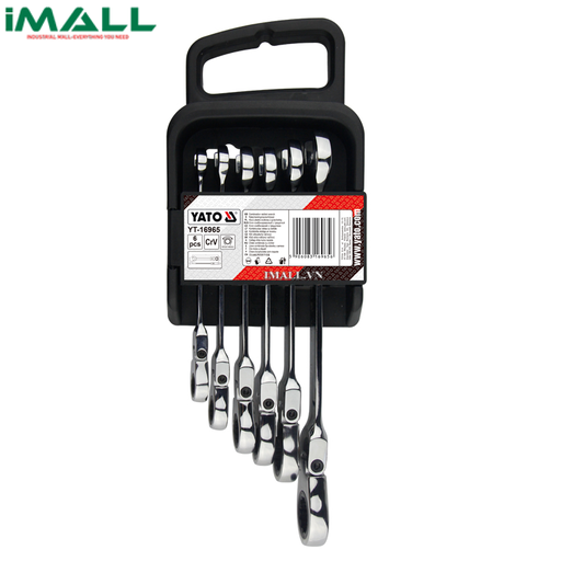 [397438367378] Bộ cờ lê đảo chiều 6 chi tiết Yato YT-16965 (8-17mm)