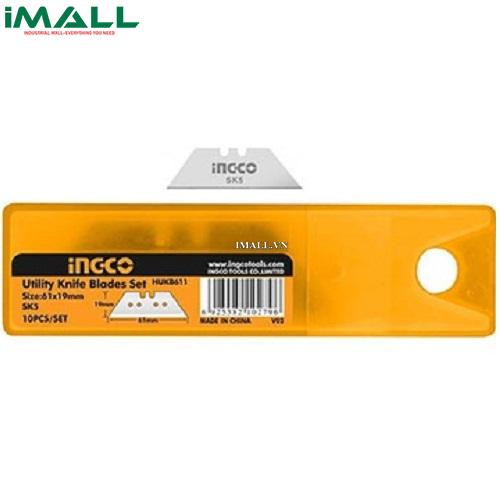 [791151173763] Bộ lưỡi dao rọc đa năng Ingco HUKB611