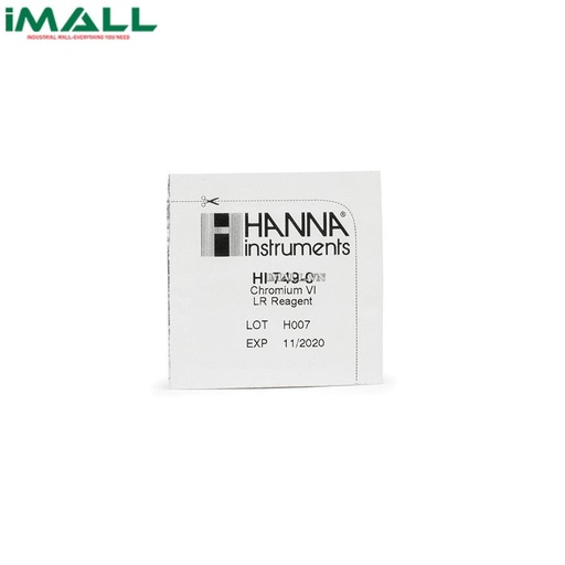 [9145] Thuốc thử (Cho Checker Crôm thang thấp HI749) HANNA HI749-25 (25 gói)