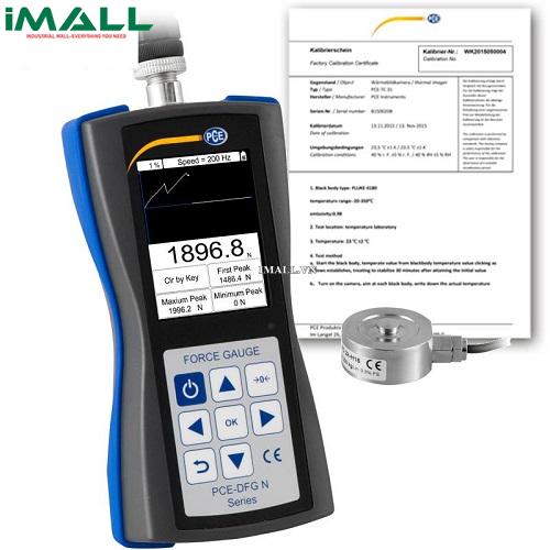 Máy đo lực (0~2 kN; 0.2 N, kèm Certificate ISO) PCE DFG NF 2K-ICA