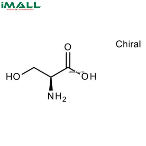 Hóa chất L-Serine cho hóa sinh (C₃H₇NO₃, chai thủy tinh 10g) Merck 1077690010