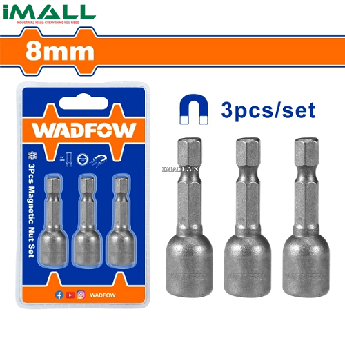 Bộ 3 mũi bắn tôn 8mm Wadfow WWR1K08