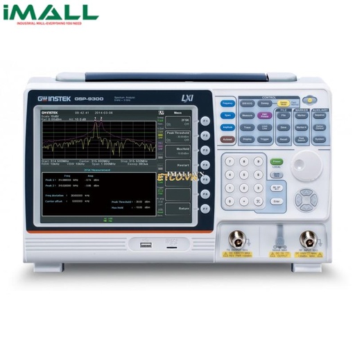 [823494222097] Máy phân tích phổ GW INSTEK GSP-9300 TG (9khz ~ 3Ghz, TG)